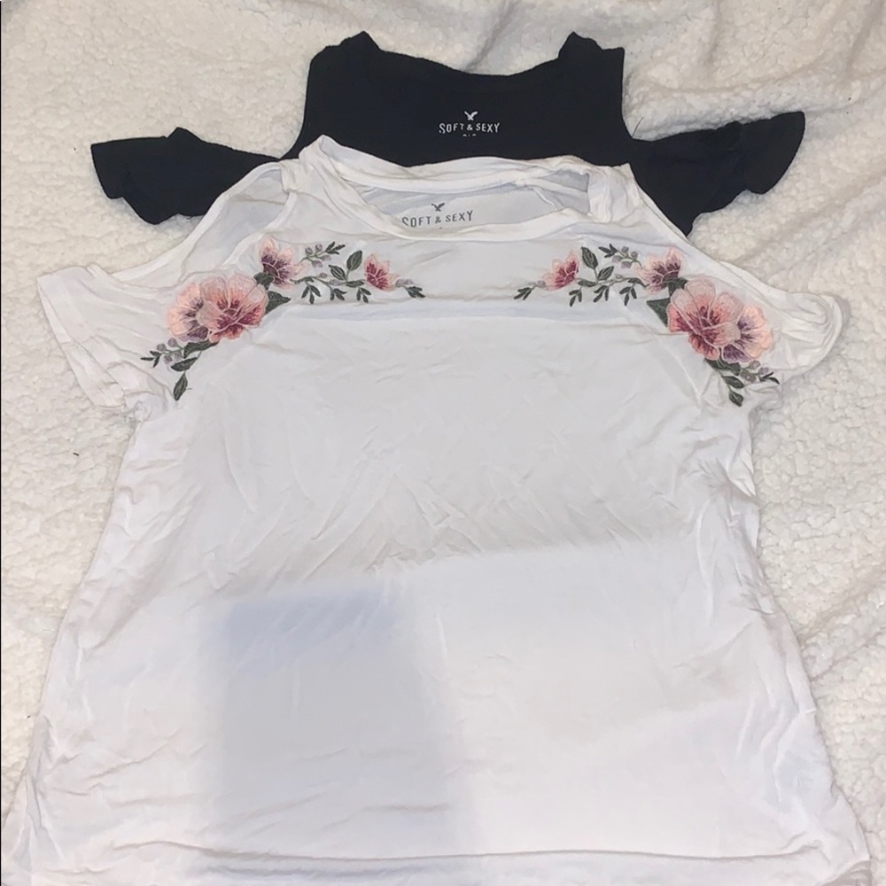 Open shoulder american eagle shirts